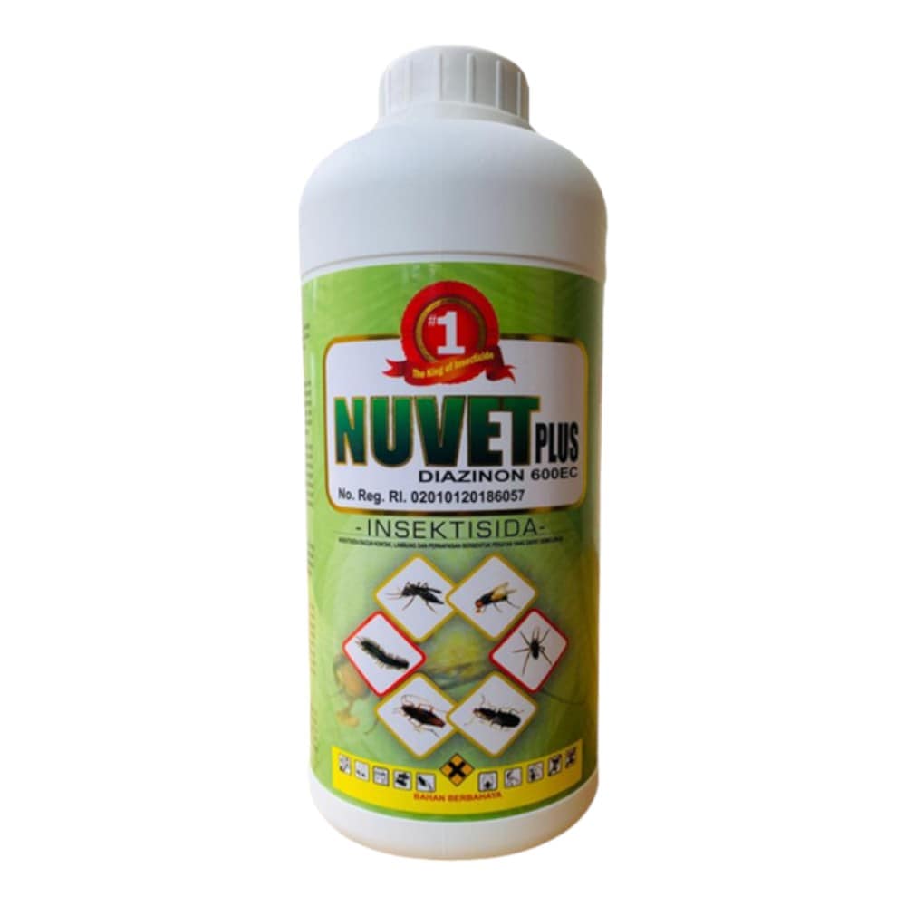 Nuvet Plus Obat Fogging Insektisida (Insecticide) 600EC 1L 1pc