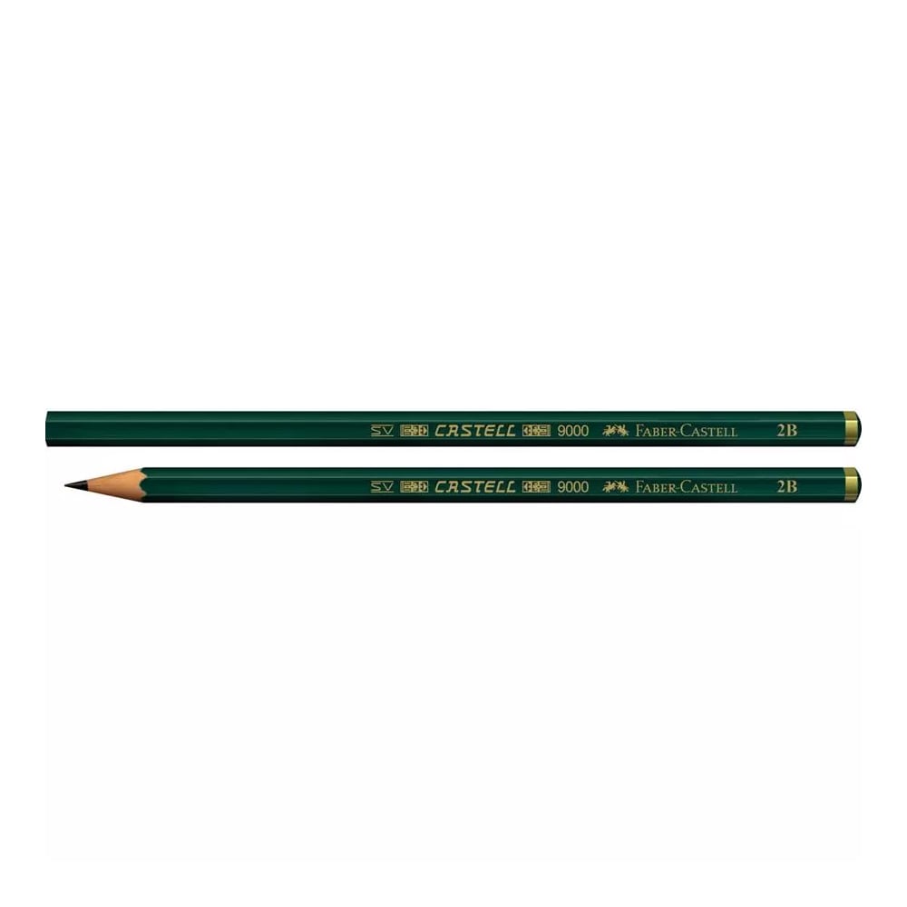 Graphite pencil Castell 9000 2B