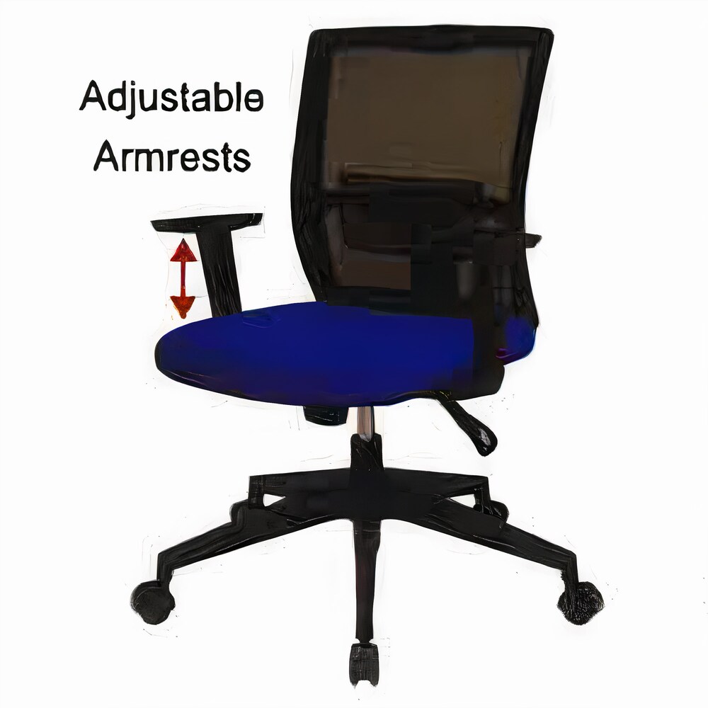 Ergotec Office Chair Tomoki Mesh & Oscar TM 101 X-B Series Black 1unit