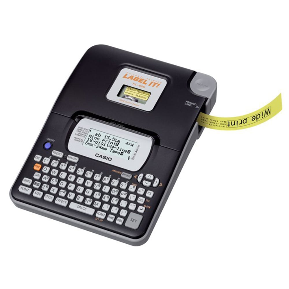 Beli Casio Label Printer Label It! KL-820 1unit | monotaro.id