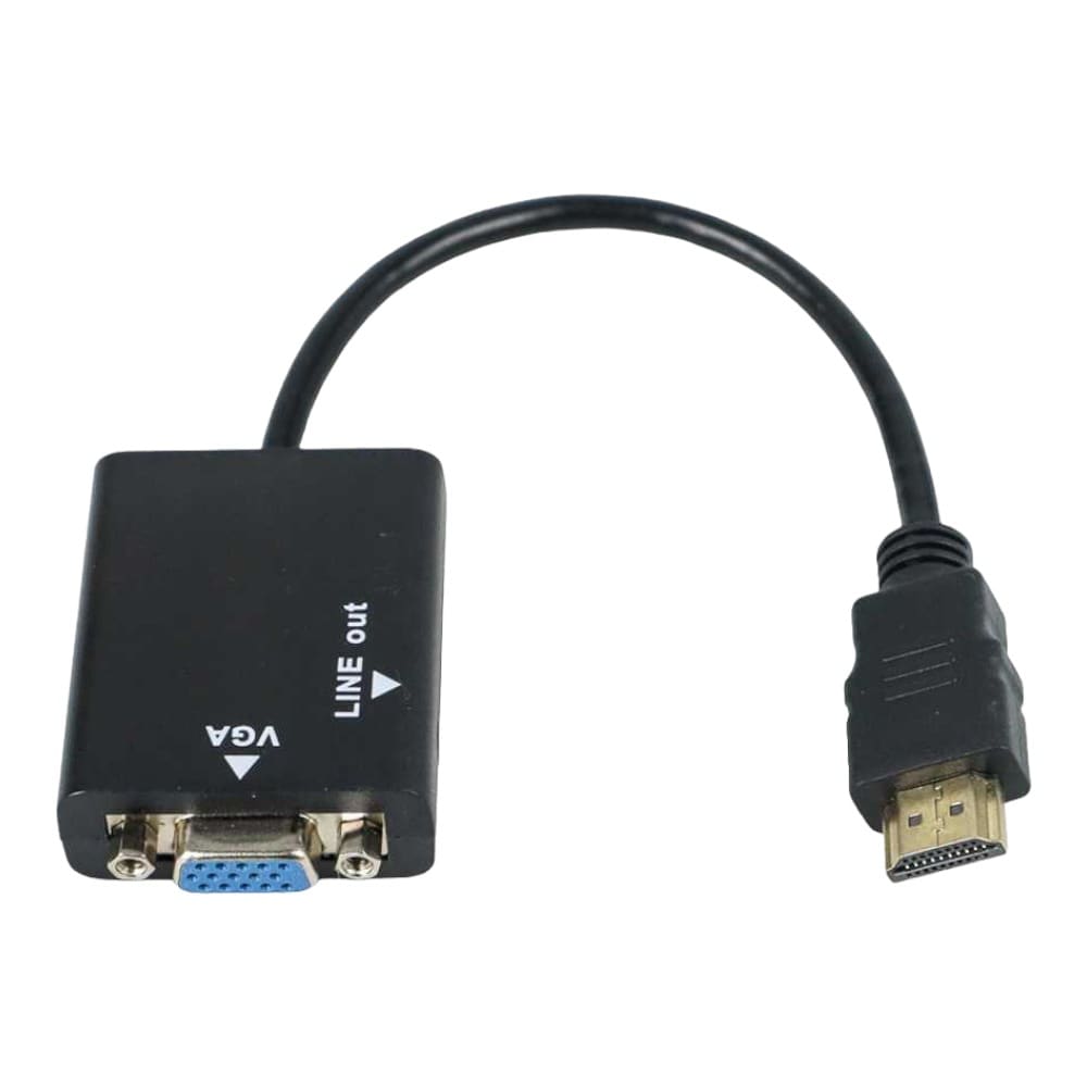 Beli Taffware Kabel Adapter HDMI ke VGA Female HD008 dengan Port