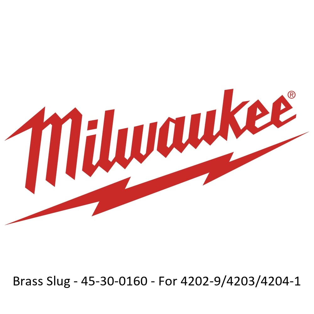 Milwaukee 45-30-0160 Brass Slug