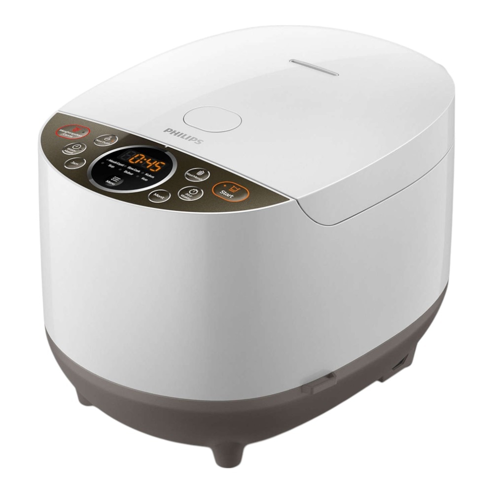 Beli Philips Rice Cooker HD4515/33 Fuzzy Logic Bakuhanseki Silver