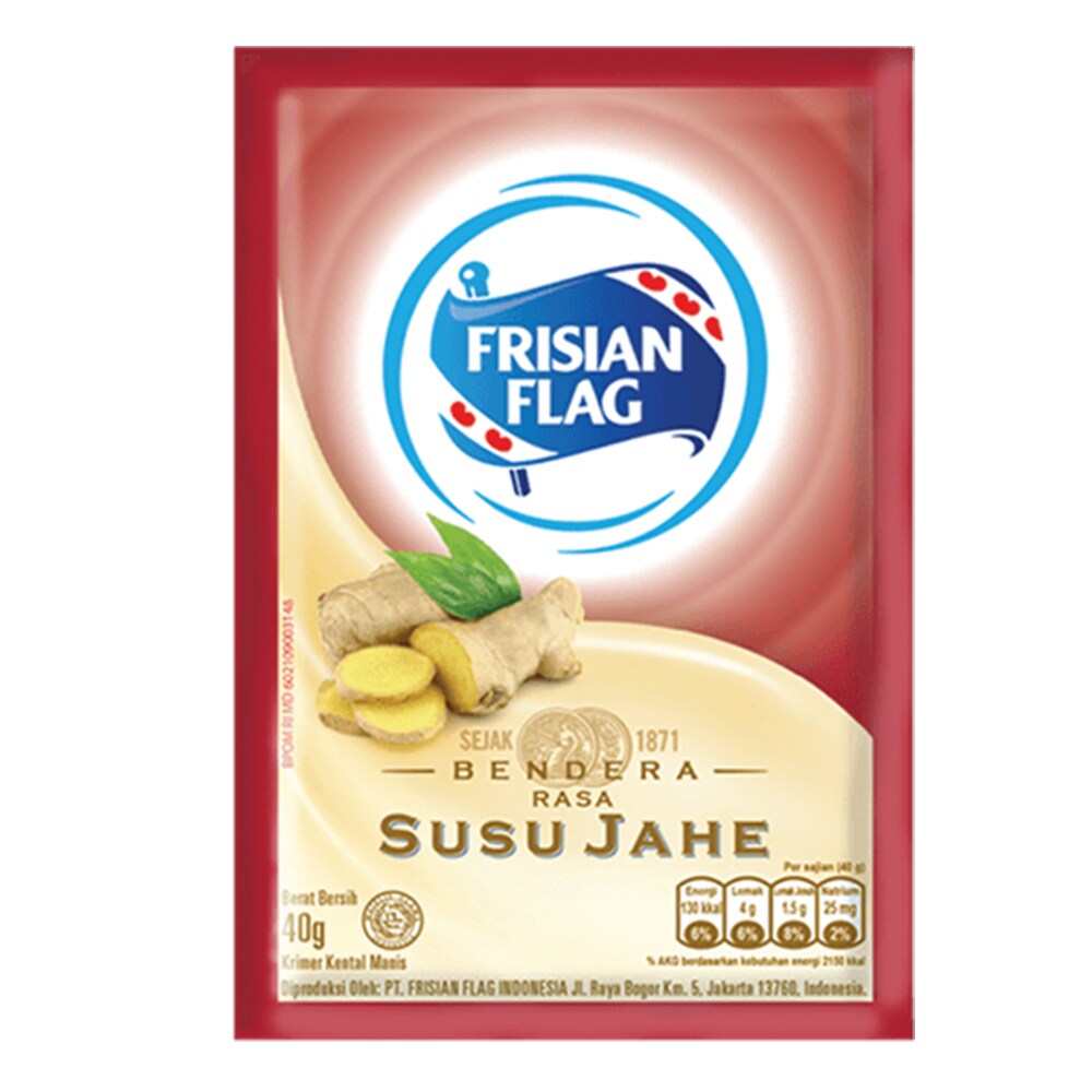 Frisian Flag Susu Kental Manis Sachet Jahe 40g 1carton(120pcs)
