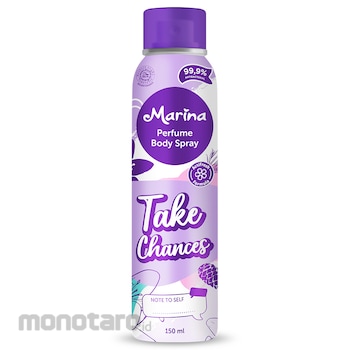 Marina Perfume Body Spray Take Chances 150ml 1box(36pcs)
