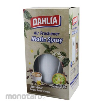 DAHLIA Pengharum Ruangan Matic Freshgo Set Unit + Refill Assorted 1pc