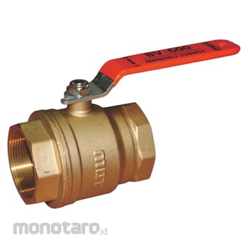 MDT Ball Valve Brass Full Bore BV600-BR 1/2inch 1pc