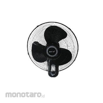 SEKAI Kipas Angin Dinding W FN 1627 Black 16inch 1unit