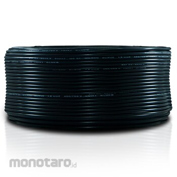 WILSON CABLES Building Cable NYA (Cu/PVC) 450/750V Black 0.75mm2 1roll(50m)