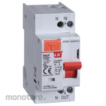 LS Electric Residual Current Circuit Breaker with Overload (RCCB RCBO) RKP30-1P-C20