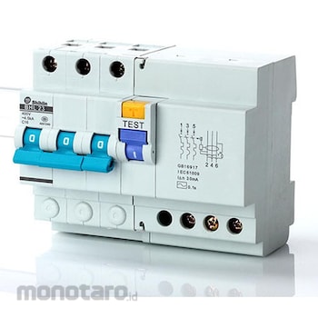 Shihlin Electric Residual Current Breaker with Overcurrent Protection 3P BHL-33C