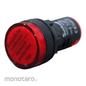 SUNLUX Indicator Lamp Pilot LED AD22 Series AD22-22DS Red 22mm 1pc