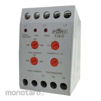 Fort Under-Over Protection Relay 3 Phase FJD3 1unit