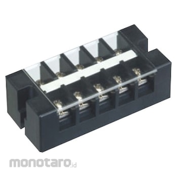 TRUSCO Relay Terminal Block TOK060S-8P Black