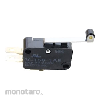 Produktbild von OMRON OCB V-156-1A5 Mikroschalter Mit Rollenhebel – SPDT Snap-Action, Neu