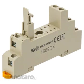 OMRON Screwless Terminal Socket for General Purpose Relay