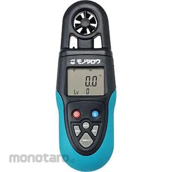 monotaro Simple Digital Anemometer (Pengukur Kecepatan Angin) 1pc
