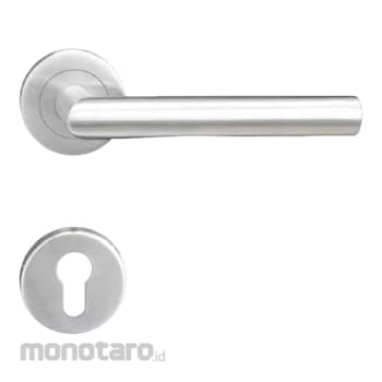 SOLID HARDWARE Lever Handle Rose with Escutcheon HRE 61.41 US32D 1pc