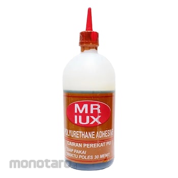 MR.LUX Polyurethane (PU) (Lem Kayu) PU-1/2P Botol White 1/2kg 1pc