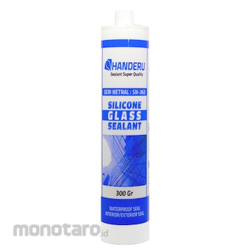 HANDERU Silicone Sealant Netral White 300ml 1pc