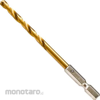 monotaro Hexagonal Shank Drill TiN Coated 6 TINDR 3.0 1pc