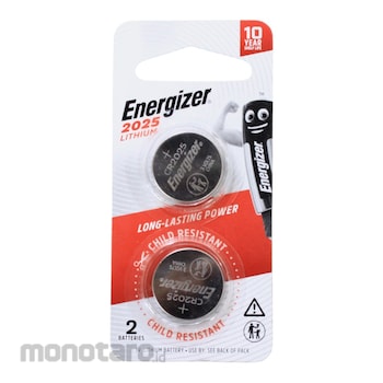 Energizer Battery Coin Cell ECR 2025 BP2 1pack(2pcs)