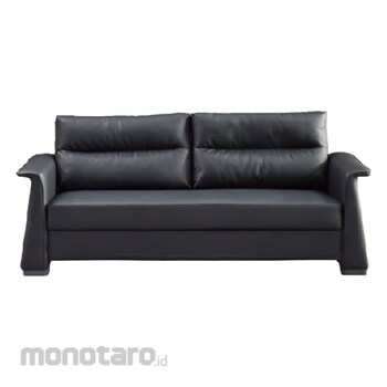 Chitose Sofa Union 3 seat Black 1900x840x800mm 1unit