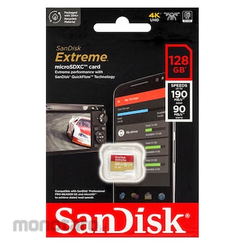 Beli Sandisk Microsdxc Card SDSQXAA-128G-GN6MN 128GB Extreme UHS-1