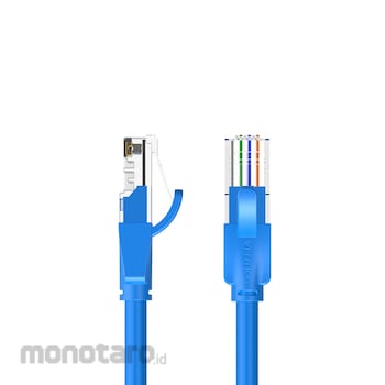 Vention Kabel LAN Cat6 UTP Gigabit Ethernet RJ45 Dark Color IBE Biru 1m 1pc