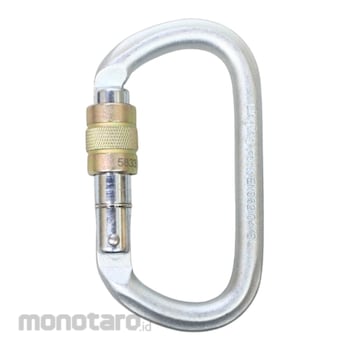 Singing Rock Steel Oval Screw Gate Carabiner