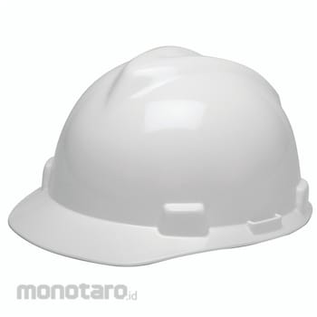 MSA Safety Helmet V-Gard Hard Fastrac (Helm Proyek) White 1pc