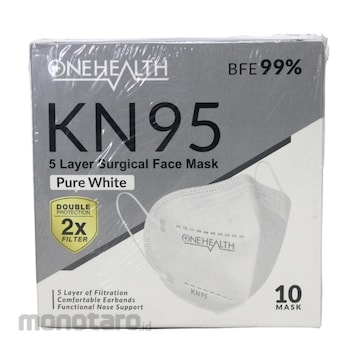 Onehealth Masker KN95 Pure White 5Ply