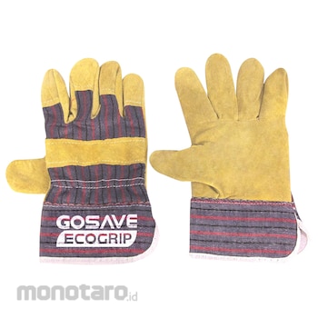 GOSAVE Ecogrip Combination Leather Gloves 1pair