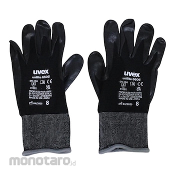 UVEX Mechanical Risks Precision/All-Round NBR Dry Work Glove (Sarung Tangan Anti Gores)