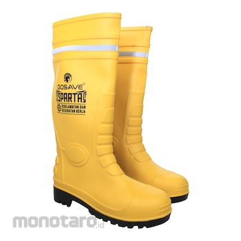 GOSAVE Sepatu Boots Safety Sparta