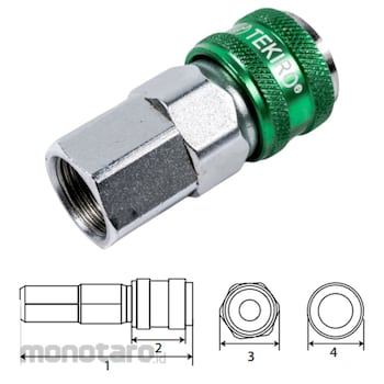 TEKIRO Quick Coupler One Touch AT-QC1075 30 SF 1pc