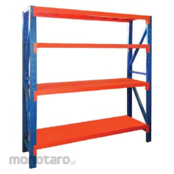 Kozure Heavy Duty Rack (Rak Susun Besi) GS-20 Orange-Blue 50x200x200cm 1unit