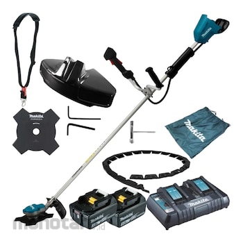 Makita Mesin Potong Rumput Tanpa Kabel DUR368APT2 36V (18Vx2) 1set