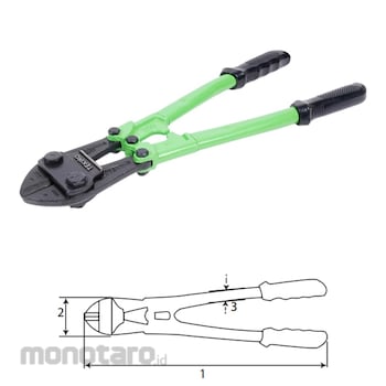 TEKIRO Bolt Cutter PL-BC1417 14inch 1pc