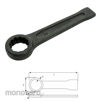 TEKIRO Kunci Ring Impact WR-SL0198 27mm 1pc