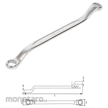 TEKIRO Double Box End Wrench Kunci Ring
