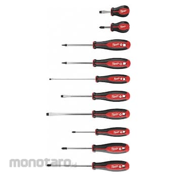 MILWAUKEE Screwdriver Set 48-22-2710 1set(10pcs)