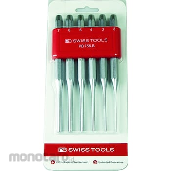 PB Swiss 755/2 Parallel Pin Punches - Swiss Made Precision Tool