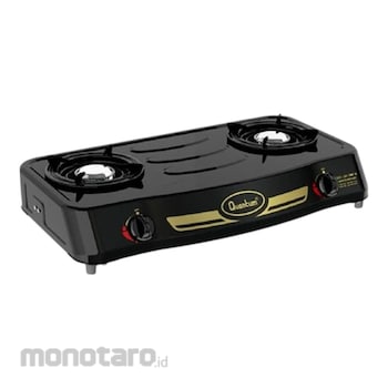 QUANTUM Kompor Gas 2 Tungku QGC201DMPB 1unit