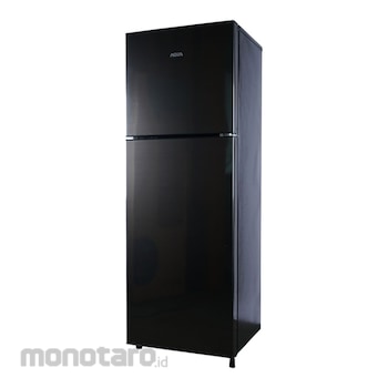 AQUA Elektronik Kulkas 2 Pintu AQR-D270(DS) Dark Silver 220L 1unit