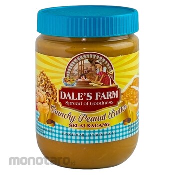 Beli Dale's Selai Farm Cruncy Peanut Butter 500g 1carton(12pcs ...