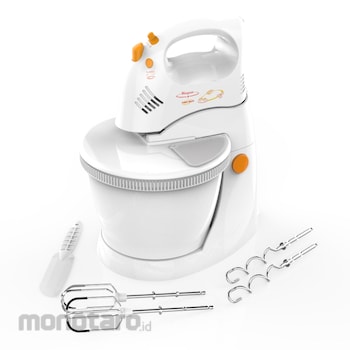 Maspion Stand Mixer MT1180 White Cream 200W 1L 1pc