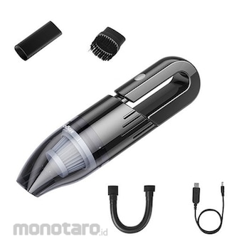 COOGER Portable Cordless Vacuum Cleaner Black 2000mAh 1pc