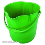 Burrtec BurrCutePlus-Colour Bucket 15L green