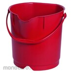 Burrtec BurrCutePlus-Colour Bucket 9L red